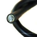 Cables flexibles de aleación de aluminio de la chaqueta de goma que sueldan el cable de ventaja